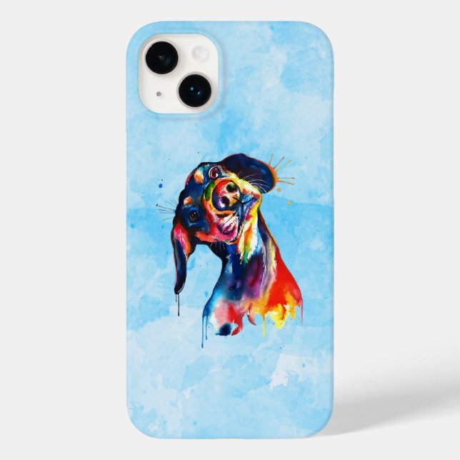 Funda De Case-Mate Para iPhone Perro (Reverso )