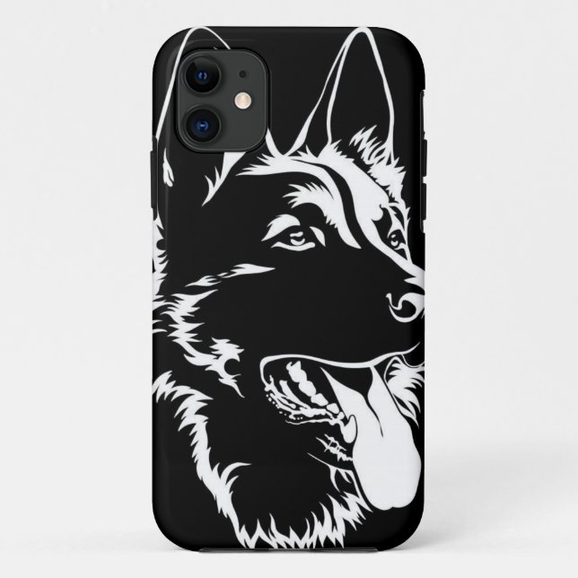 Funda De Case-Mate Para iPhone Perro (Reverso)