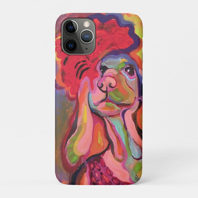 Funda De Case-Mate Para iPhone perro (Reverso)