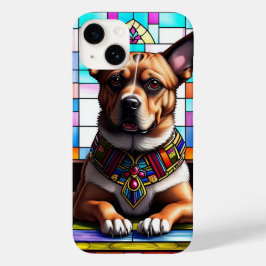 Funda Para iPhone 14 De Case-Mate Perro adorado en collar colorido
