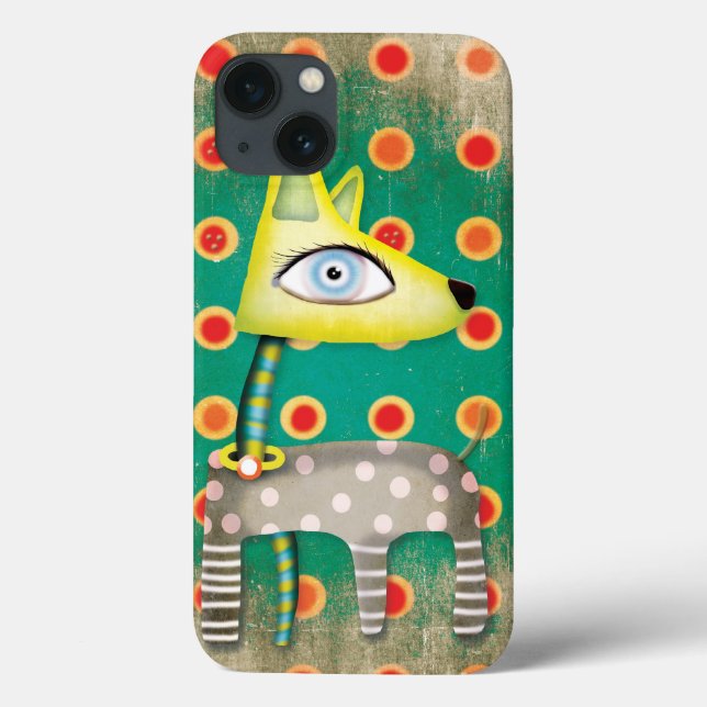 Funda De Case-Mate Para iPhone Perro Alebrije (Reverso)