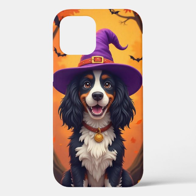 Funda De Case-Mate Para iPhone Perro alegre (Reverso )
