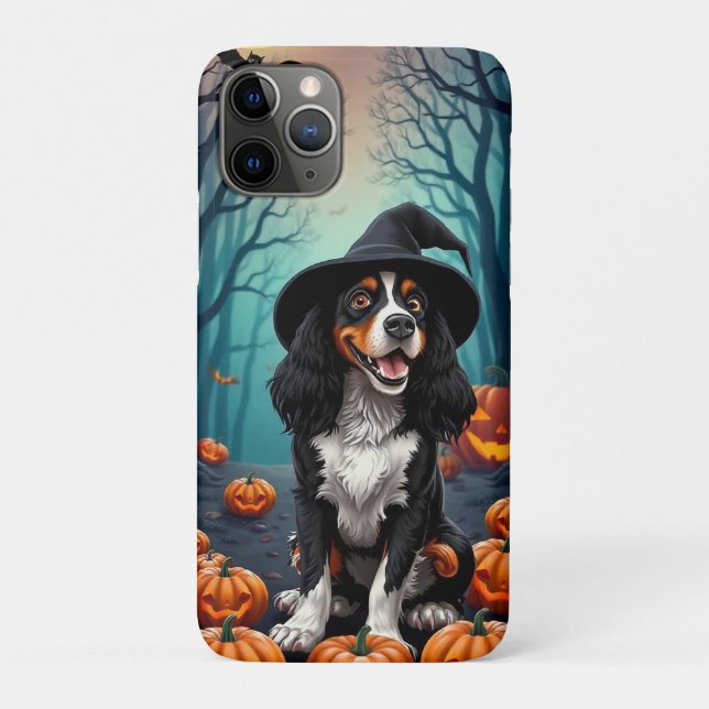 Funda De Case-Mate Para iPhone Perro alegre (Reverso)