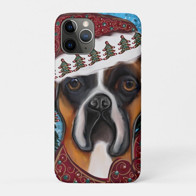 Funda De Case-Mate Para iPhone Perro Boxer (Reverso)