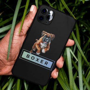 Funda Para iPhone 15 Pro Max Perro Boxer - Saltos y límites
