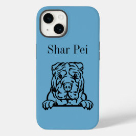 Funda Para iPhone 14 De Case-Mate Perro chino Shar Pei