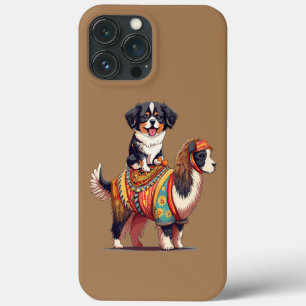 Funda Para iPhone 13 Pro Max Perro cutáneo de Berna en Llama