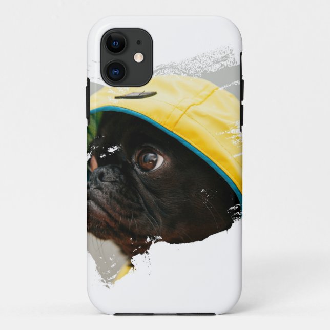 Funda De Case-Mate Para iPhone Perro Cute (Reverso)