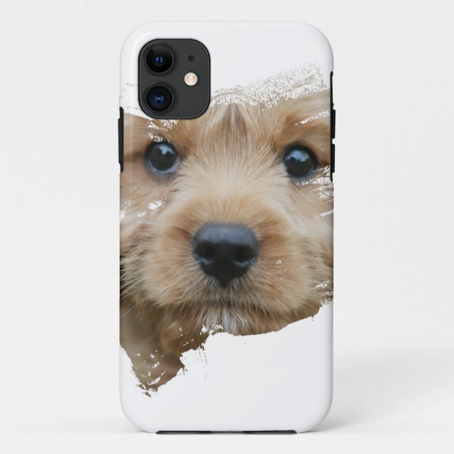 Funda De Case-Mate Para iPhone Perro Cute (Reverso)