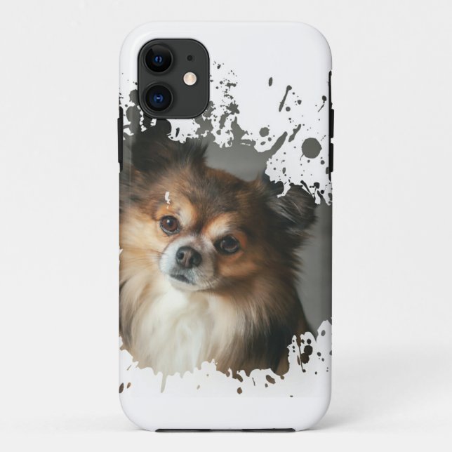 Funda De Case-Mate Para iPhone Perro Cute (Reverso)