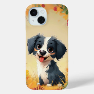 Funda Para iPhone 15 Perro Cute