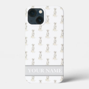 Funda Para iPhone 13 Mini Perro dálmata personalizado