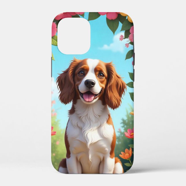 Funda De Case-Mate Para iPhone Perro de aspecto amigable (Reverso )