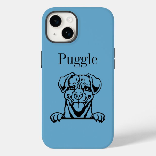 Funda De Case-Mate Para iPhone perro de cacareo (Reverso )