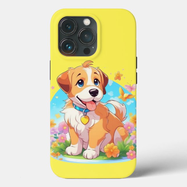 Funda De Case-Mate Para iPhone Perro de cachorro (Reverso )