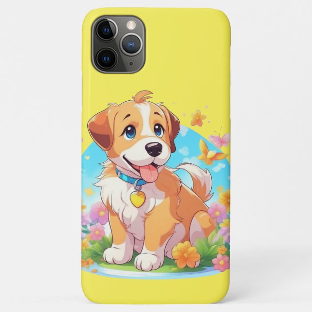 Funda De Case-Mate Para iPhone Perro de cachorro (Reverso)