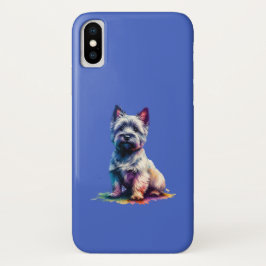 Funda Para iPhone X Perro de Cairn Terrier