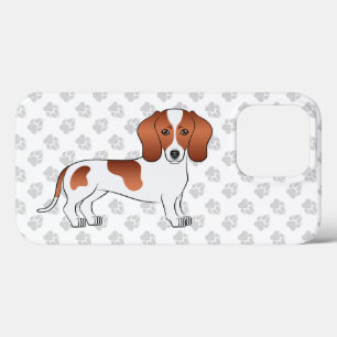 Funda Para iPhone 13 Pro Perro de dibujos animados Dachshund de capa lisa c