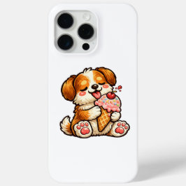 Funda Para iPhone 15 Pro Max Perro de helado genial
