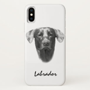 Funda Para iPhone X Perro de Labrador elegante