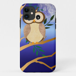 Funda Para iPhone 11 Perro de medianoche, personalizado lindo