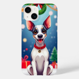 Funda Para iPhone 14 De Case-Mate Perro de navidades curados