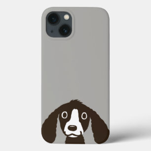 Funda Para iPhone 13 Perro de Orejas Largas Cute Spaniel