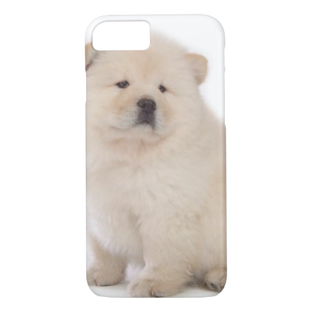 Funda De Case-Mate Para iPhone perro de perrito blanco lindo del perrito del (Reverso)