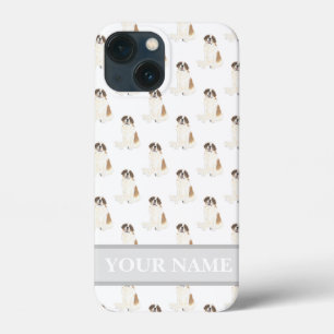 Funda Para iPhone 13 Mini Perro de San Bernard personalizado