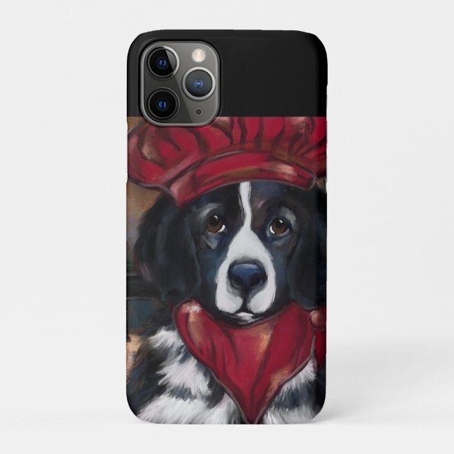 Funda De Case-Mate Para iPhone Perro de Terranova (Reverso)
