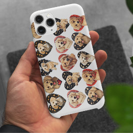 Funda Para iPhone 11 Pro Perro de Valentine Golden Retriever