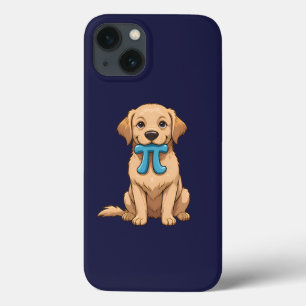 Funda Para iPhone 13 Perro del Día de Pi con Símbolo de Pi Feliz Día
