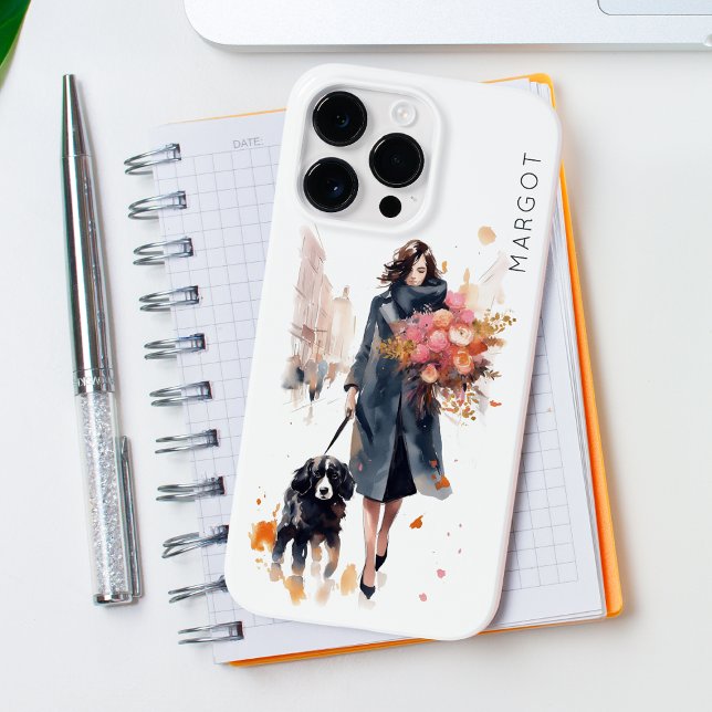 Funda De Case-Mate Para iPhone Perro elegante Lover (Subido por el creador)