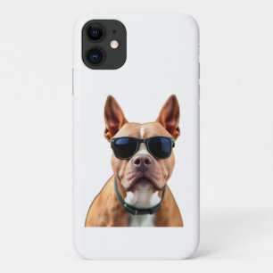 Funda Para iPhone 11 Perro en gafas de sol Funda Apple iPhone 11