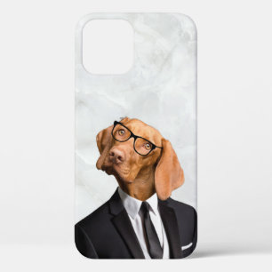Funda Para iPhone 12 Perro en traje