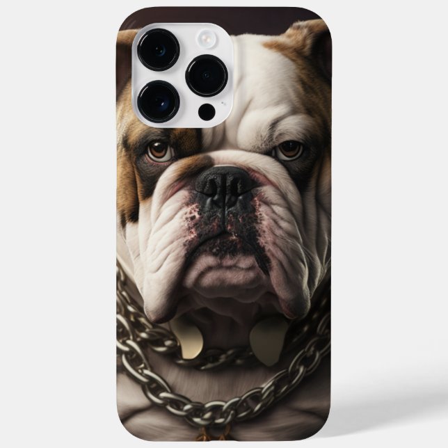 Funda De Case-Mate Para iPhone Perro - Estuche para teléfono de Iphone - Bulldog (Reverso)