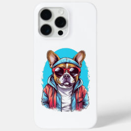 Funda Para iPhone 15 Pro Max Perro francés de Bulldog