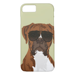 Funda Para iPhone 8/7 Perro fresco del boxeador para la caja del