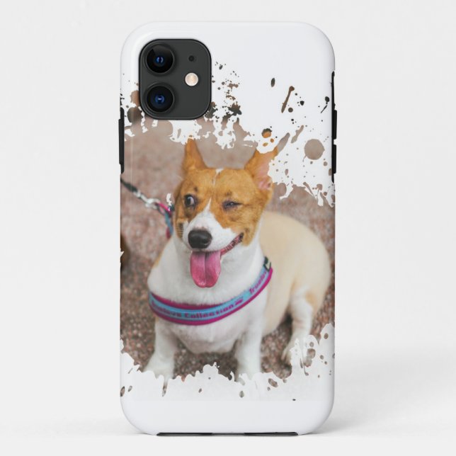Funda De Case-Mate Para iPhone Perro Guay (Reverso)