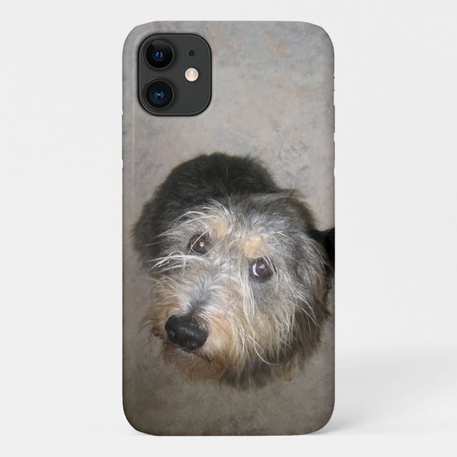 Funda De Case-Mate Para iPhone Perro lindo (Reverso)