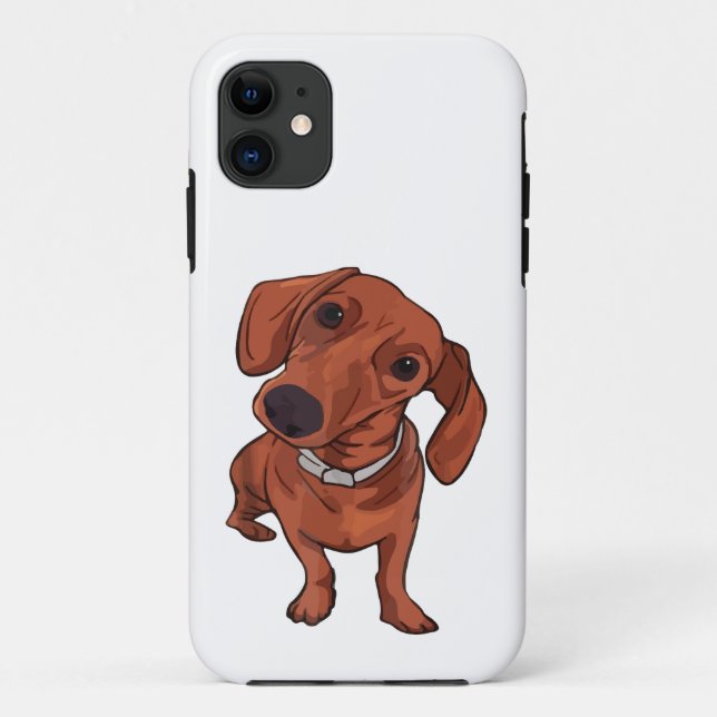 Funda De Case-Mate Para iPhone Perro Lindo Divertido, Amante de los Perros, Dueño (Reverso)