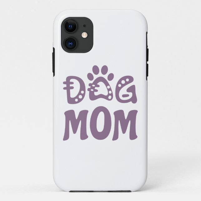 Funda De Case-Mate Para iPhone Perro Mamá (Reverso)
