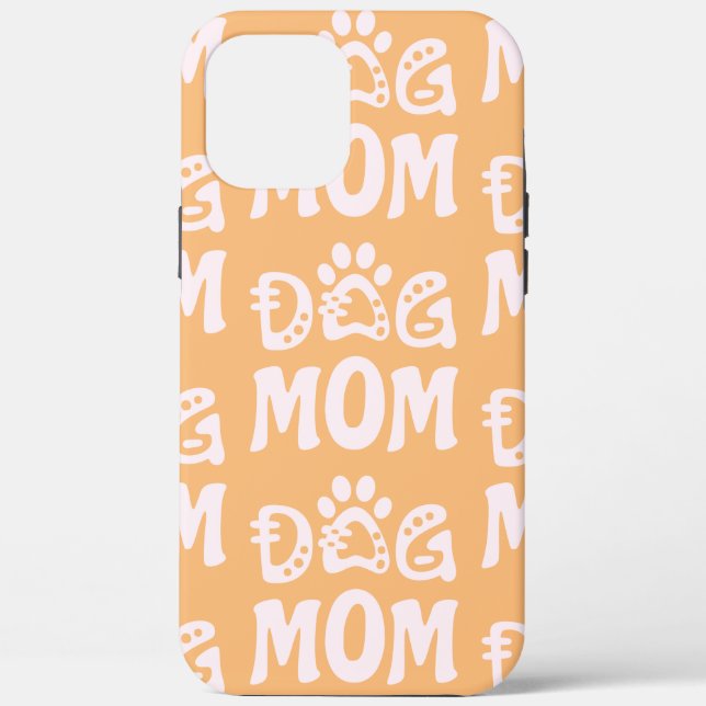 Funda De Case-Mate Para iPhone Perro Mamá (Reverso )