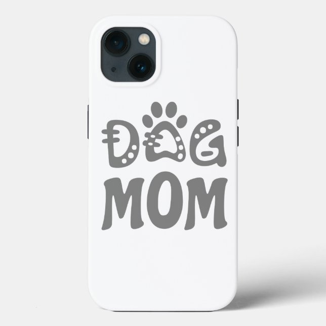 Funda De Case-Mate Para iPhone Perro Mamá (Reverso )