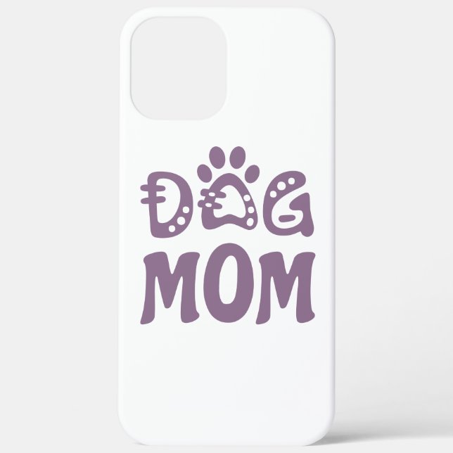 Funda De Case-Mate Para iPhone Perro Mamá (Reverso )