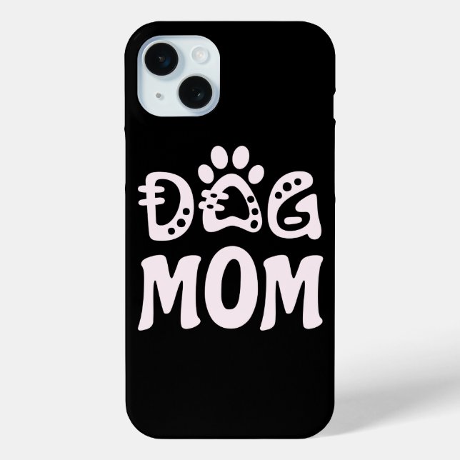 Funda De Case-Mate Para iPhone Perro Mamá (Reverso )