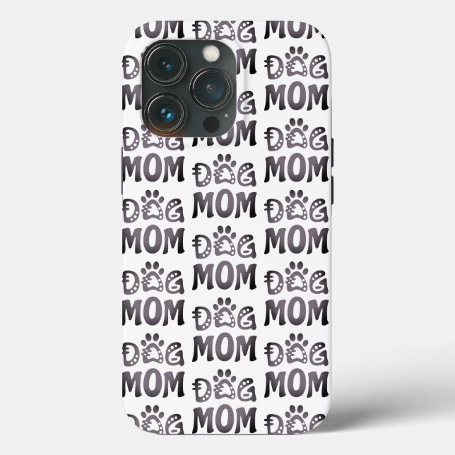 Funda De Case-Mate Para iPhone Perro Mamá (Reverso )