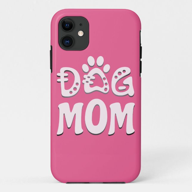 Funda De Case-Mate Para iPhone Perro Mamá (Reverso)