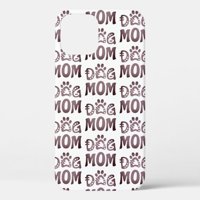 Funda De Case-Mate Para iPhone Perro Mamá (Reverso )