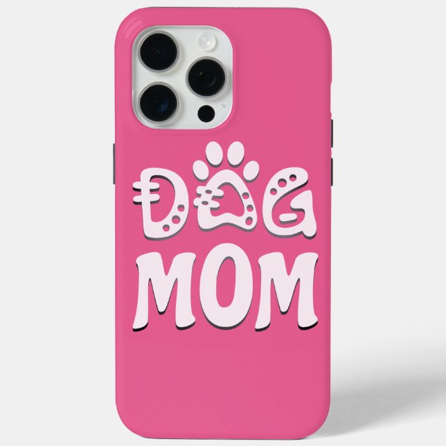 Funda De Case-Mate Para iPhone Perro Mamá (Reverso )